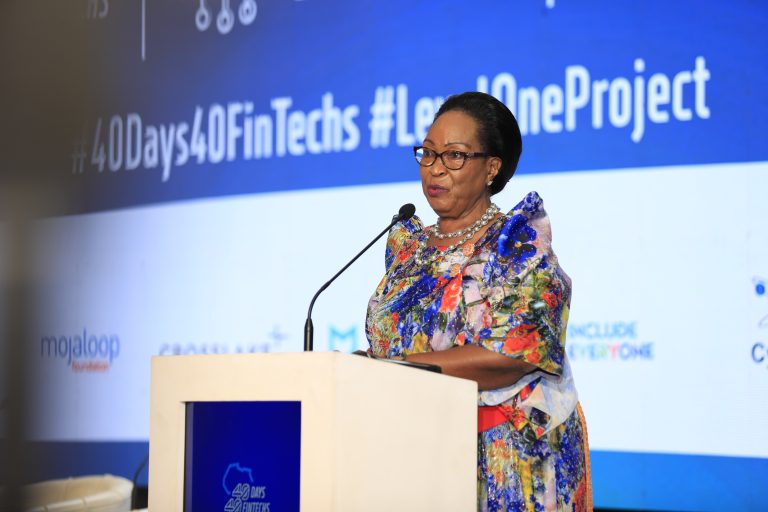 Speech by Joyce Nabbosa Ssebugwawo, the state minister for ICT at the 2022 FinTech Landscape Exhibition