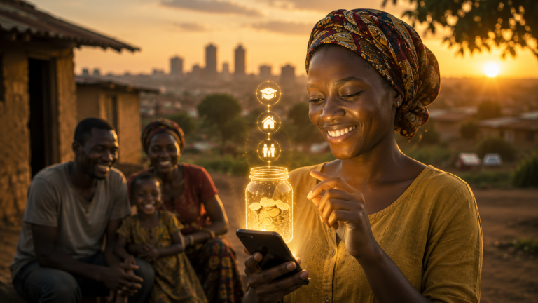 THE RISE OF THE DIGITAL SAVER – How Africa’s Unbanked Are Quietly Building Wealth Through Mobile Savings Platforms