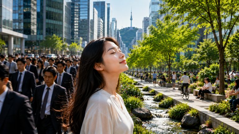 The War On Everyday Stress: South Korea’s Simple Idea That Could Change Cities Forever